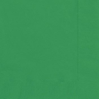 Emerald Green Napkins - 33cm (20pk)