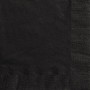 Midnight Black Napkins - 33cm (20pk)