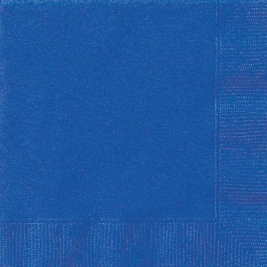 Royal Blue Napkins - 33cm (20pk)