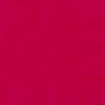 Red Napkins - 33cm (20pk)