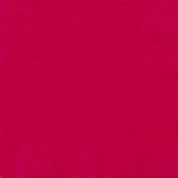 Red Napkins - 33cm (20pk)