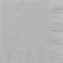 Silver Napkins - 33cm (20pk)