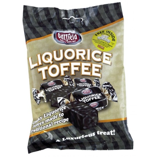 Oatfield Liquorice Toffee Bag Single