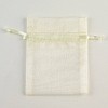 Pale Ivory Organza Bag – 3″ x 4″