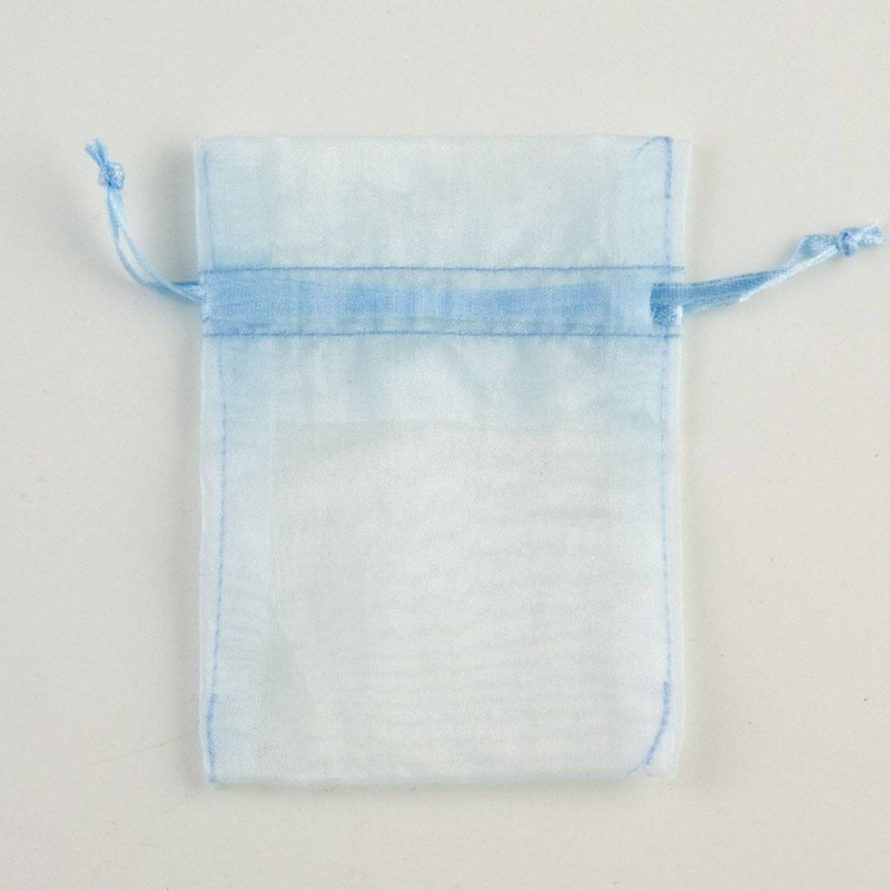 Pale Blue Organza Bag – 3″ x 4″ Pale Blue Organza Bag – 3″ x 4″