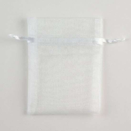 White Organza Bag – 3″ x 4″