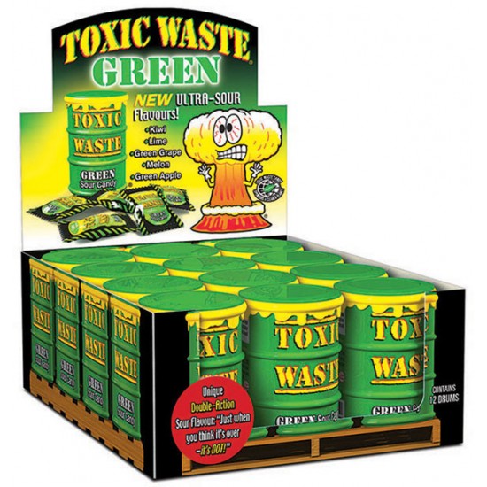 Toxic Waste Barrel - Green