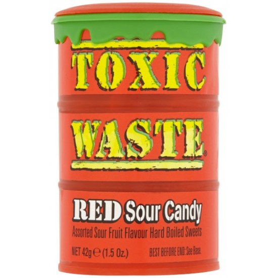 Toxic Waste Barrel - Red