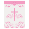 Holy Pink Cross Paper Treat Bags