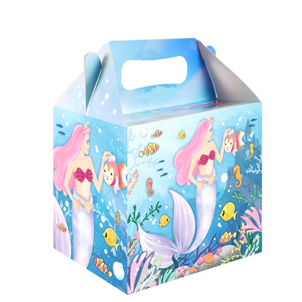 Mermaid Party Box - 14cm long Mermaid Party Box - 14cm long