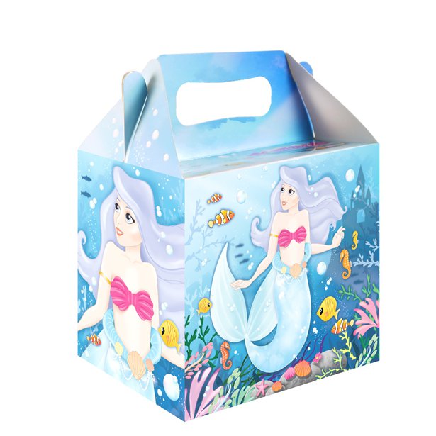 Mermaid Party Box - 14cm long Mermaid Party Box - 14cm long