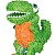 Dinosaur T-Rex 3D Piñata