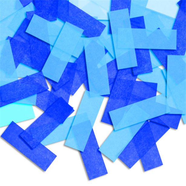 Piñata Confetti - Light Blue & Royal Blue Piñata Confetti - Light Blue & Royal Blue