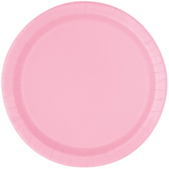 Lovely Pink 9 Paper Party Plates (16pk)