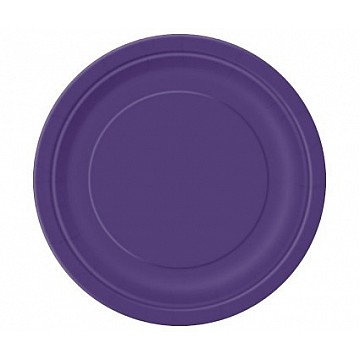 Pretty Purple 9 Paper Party Plates (16pk) Pretty Purple 9 Paper Party Plates (16pk)