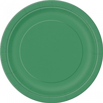 Emerald Green 9" Paper Party Plates (16pk)