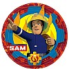 Fireman Sam - 23cm Paper Party Plates (8pk)