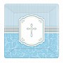 Blessing Blue Square Paper Plates 25.4cm (8pk) Blessing Blue Square Paper Plates 25.4cm (8pk)