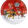 Red Paw Patrol Paper Plates