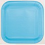 Powder Blue 9" Paper Square Party Plates (14pk)