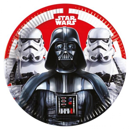 Star Wars Paper Party Plates - 23cm (8pk)
