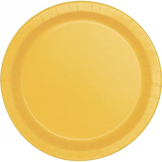 Sunflower Yellow Paper Party Plates (16pk) Sunflower Yellow Paper Party Plates (16pk)