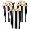 Black Candy Buffet Popcorn Treat Boxes Black Candy Buffet Popcorn Treat Boxes
