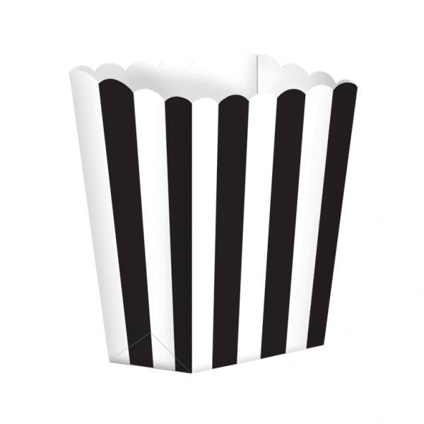 Black Candy Buffet Popcorn Treat Boxes Black Candy Buffet Popcorn Treat Boxes