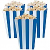Royal Blue Candy Buffet Popcorn Treat Boxes 