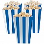 Royal Blue Candy Buffet Popcorn Treat Boxes 