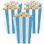 Caribbean Blue Candy Buffet Popcorn Treat Boxes 