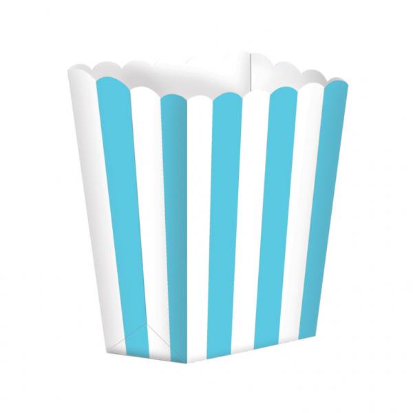 Caribbean Blue Candy Buffet Popcorn Treat Boxes Caribbean Blue Candy Buffet Popcorn Treat Boxes