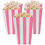 New Pink Candy Buffet Popcorn Treat Boxes 