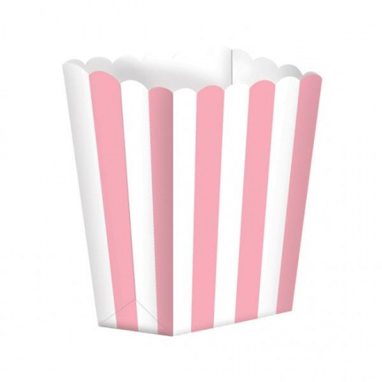 New Pink Candy Buffet Popcorn Treat Boxes