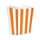 Orange Peel Candy Buffet Popcorn Treat Boxes