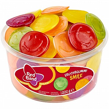 Red Band Smiles large tub