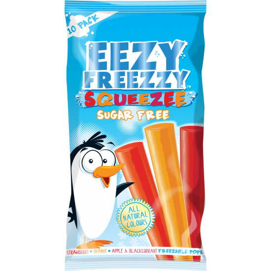 Eezy Freezzy Squeezee Sugar Free Pops