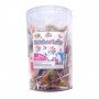 Rose Rainbow Lollipops