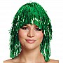 Green Tinsel Wig