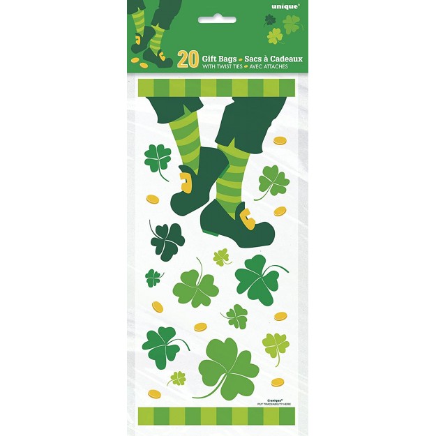 Irish Jig St. Patricks Day Party Cello Bags Irish Jig St. Patricks Day Party Cello Bags