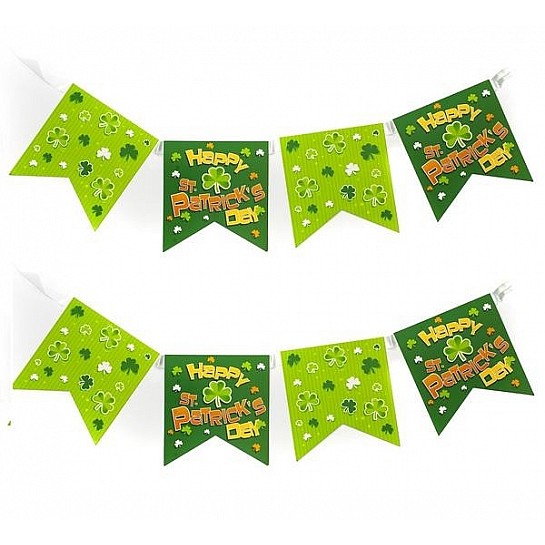 St Patricks Day Flag Bunting 4m St Patricks Day Flag Bunting 4m