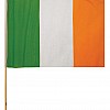 Large Irish Waving Flags - 30cm x 45cm Large Irish Waving Flags - 30cm x 45cm