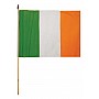 Large Irish Waving Flags - 30cm x 45cm