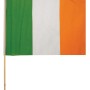 Large Irish Waving Flags - 30cm x 45cm