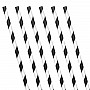 Black Stripe Paper Straws (24 Pack) Black Stripe Paper Straws (24 Pack)