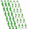 Green Polka Dot Paper Straws - (10pk)