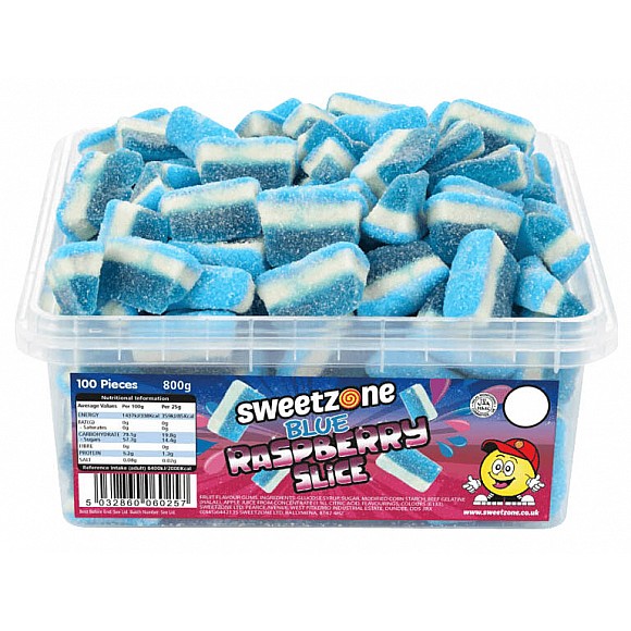 Blue Raspberry Slices