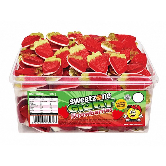 Giant Strawberries    (120 x 10c)