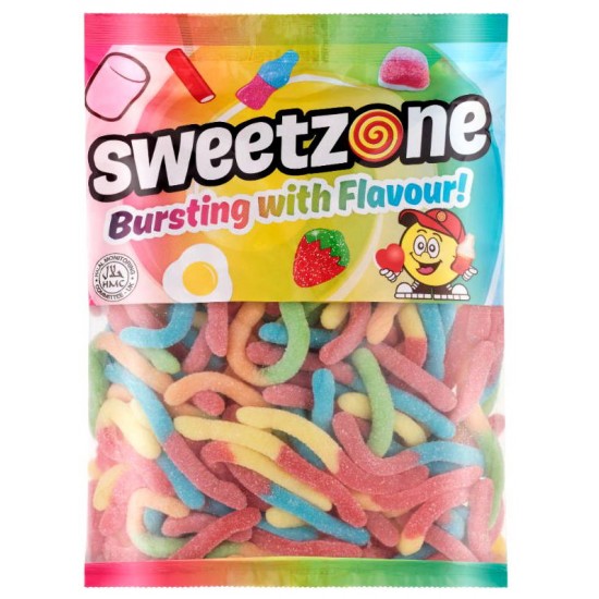 Sweetzone Sour Worms (1kg)