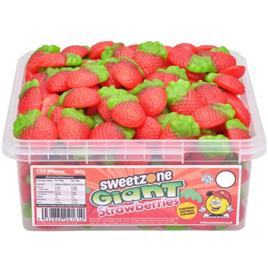 Giant Strawberries    (120 x 10c)
